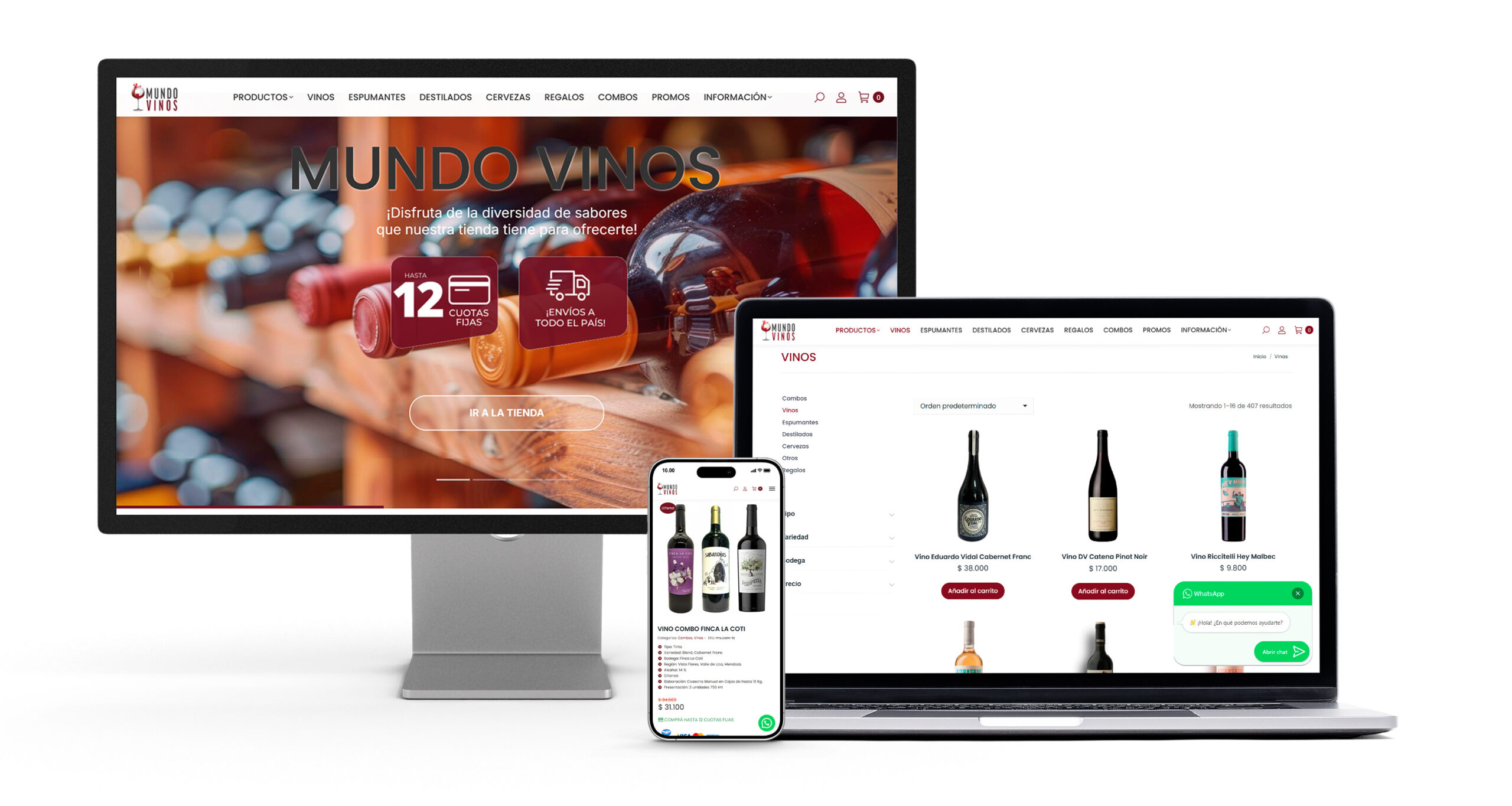 Mundo Vinos - Portfolio - Indexdesign Mundo Vinos - Portfolio - Indexdesign