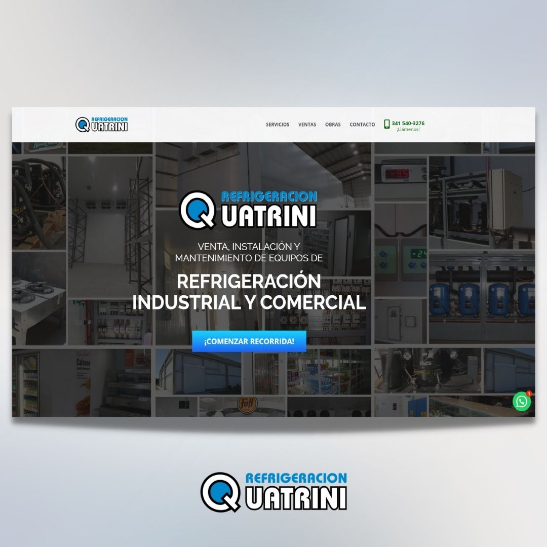 Refrigeración Quatrini - Portfolio - Indexdesign