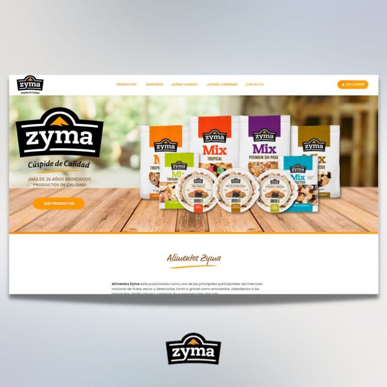 Alimentos Zyma - Portfolio - Indexdesign